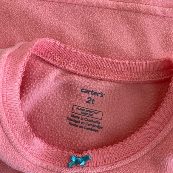 Carters Fleece PJ - Picture 6 of 6